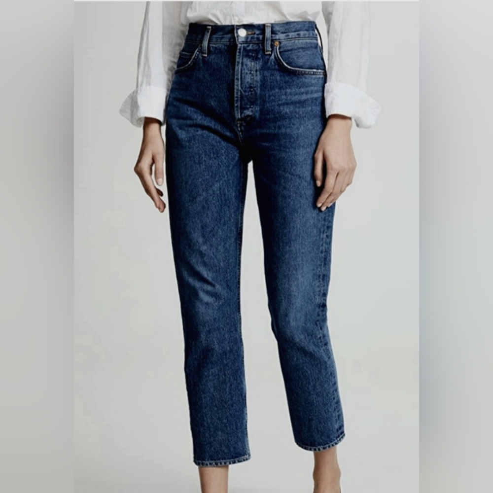 Agolde Riley Crop Jeans